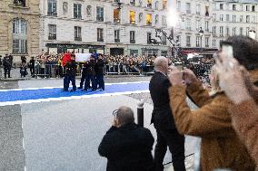 Induction ceremony of Robert Badinter at the Pantheon - Paris