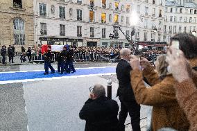 Induction ceremony of Robert Badinter at the Pantheon - Paris