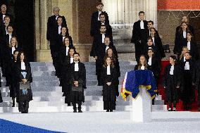 Induction ceremony of Robert Badinter at the Pantheon - Paris