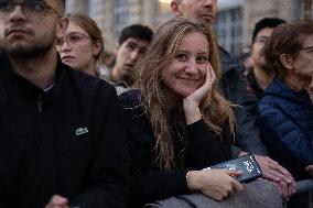 Induction ceremony of Robert Badinter at the Pantheon - Paris