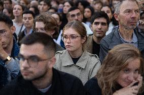 Induction ceremony of Robert Badinter at the Pantheon - Paris