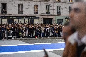 Induction ceremony of Robert Badinter at the Pantheon - Paris