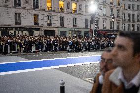 Induction ceremony of Robert Badinter at the Pantheon - Paris