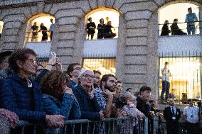 Induction ceremony of Robert Badinter at the Pantheon - Paris
