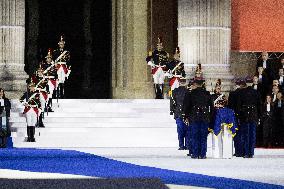 Induction ceremony of Robert Badinter at the Pantheon - Paris
