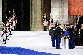 Induction ceremony of Robert Badinter at the Pantheon - Paris