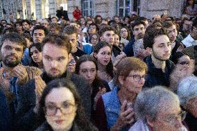 Induction ceremony of Robert Badinter at the Pantheon - Paris