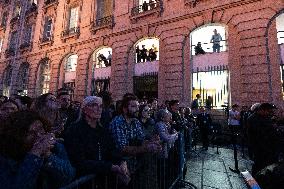 Induction ceremony of Robert Badinter at the Pantheon - Paris