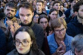 Induction ceremony of Robert Badinter at the Pantheon - Paris