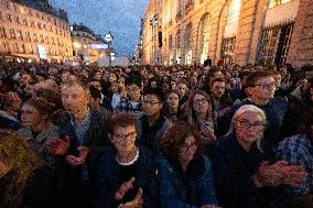 Induction ceremony of Robert Badinter at the Pantheon - Paris