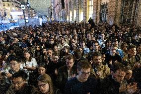 Induction ceremony of Robert Badinter at the Pantheon - Paris