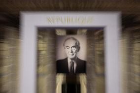 Induction ceremony of Robert Badinter at the Pantheon - Paris