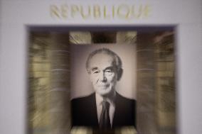Induction ceremony of Robert Badinter at the Pantheon - Paris