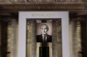 Induction ceremony of Robert Badinter at the Pantheon - Paris