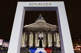 Induction ceremony of Robert Badinter at the Pantheon - Paris