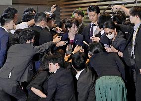 New leader of Japan's LDP Takaichi