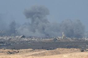 A Viewpoint Of Gaza From The City Of Sderot - Israel