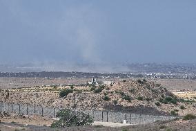 A Viewpoint Of Gaza From The City Of Sderot - Israel