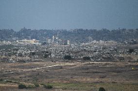 A Viewpoint Of Gaza From The City Of Sderot - Israel