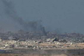 A Viewpoint Of Gaza From The City Of Sderot - Israel