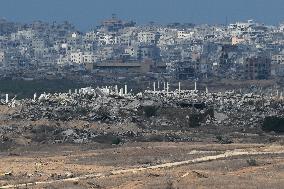 A Viewpoint Of Gaza From The City Of Sderot - Israel