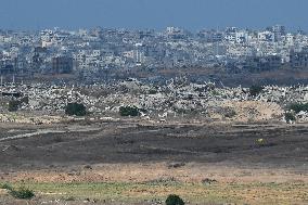 A Viewpoint Of Gaza From The City Of Sderot - Israel
