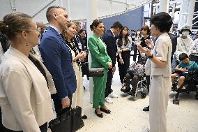 CROWN PRINCESS IN OSAKA