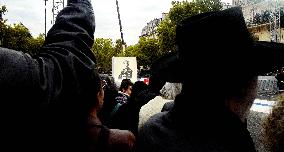 Final Preparations Before Robert Badinter Honor At Pantheon - Paris