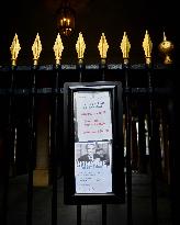 Final Preparations Before Robert Badinter Honor At Pantheon - Paris