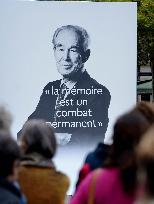 Final Preparations Before Robert Badinter Honor At Pantheon - Paris