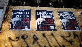 Final Preparations Before Robert Badinter Honor At Pantheon - Paris