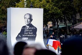 Ceremony to Induct Robert Badinter at Pantheon - Paris