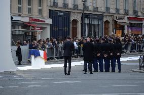 Ceremony to Induct Robert Badinter at Pantheon - Paris