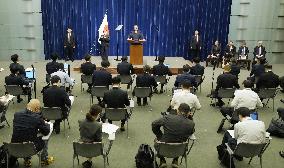 Outgoing Japan PM delivers 80th WWII anniv. message