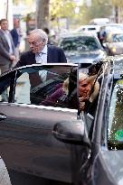 Queen Sofia Leaves A Restaurant With Her Brother-In-Law, Carlos Zurita - Madrid
