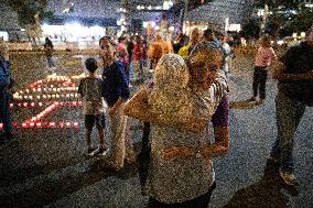 Israelis Celebrate Following Ceasefire Deal - Tel Aviv