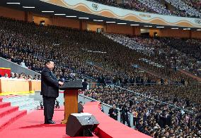 Kim Jong Un Celebrates 80th Founding Anniversary of the WPK - North Korea