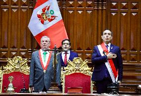 Jose Peri Sworn In As President of Peru - Lima