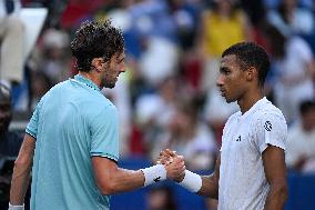 ATP Masters - Arthur Rinderknech v Felix Auger-Aliassime - Shanghai
