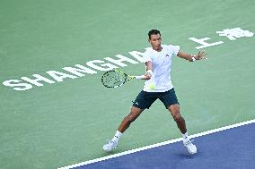 ATP Masters - Arthur Rinderknech v Felix Auger-Aliassime - Shanghai