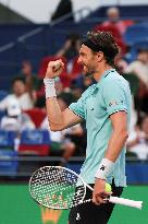 ATP Masters - Arthur Rinderknech v Felix Auger-Aliassime - Shanghai