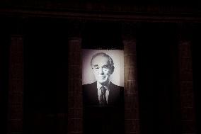 Ceremony to Induct Robert Badinter at Pantheon - Paris