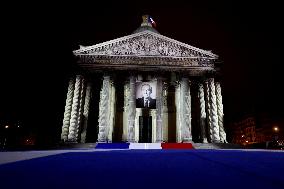 Ceremony to Induct Robert Badinter at Pantheon - Paris