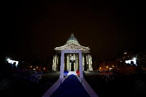 Ceremony to Induct Robert Badinter at Pantheon - Paris