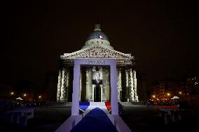 Ceremony to Induct Robert Badinter at Pantheon - Paris