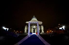Ceremony to Induct Robert Badinter at Pantheon - Paris