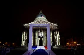 Ceremony to Induct Robert Badinter at Pantheon - Paris