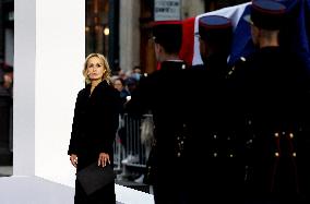 Ceremony to Induct Robert Badinter at Pantheon - Paris