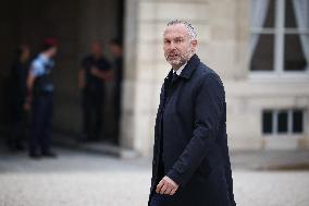 Meeting With French President And Political Leaders At Elysee Palace - Paris