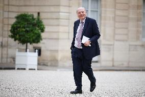 Meeting With French President And Political Leaders At Elysee Palace - Paris